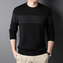 Men's Long Sleeve Winter Sweater (Straight Fit)