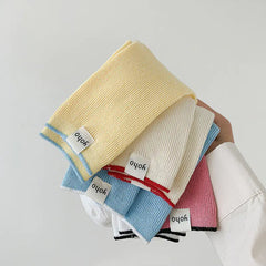 New Breathable Women's Colorblock Socks - Japanese Style