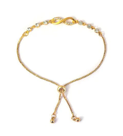 Adjustable 8-Shape Fashion Crystal Bracelet for Women
