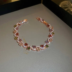 2024 New Luxury Diamond-Studded Bracelet Design