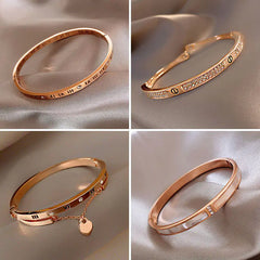 2024 New Luxury Diamond-Studded Bracelet Design