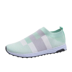 Women’s Lightweight Slip-On Sporty Knit Sneakers