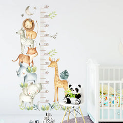 African Animal Height Chart