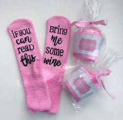 Casual Women's Coral Fleece Letter Printed Socks