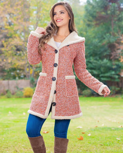 Hooded Long Sleeve Jacket for Women