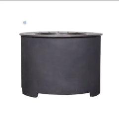 20.5 X 15 Dark GrayConcrete Texture Smokeless Fire Pit