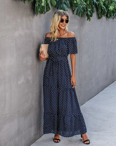 Plus Size Women's Loose Summer Jumpsuit Dress