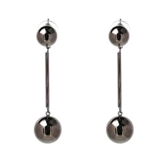 Korean Style Pearl Tassel Earrings - Elegant Long Design