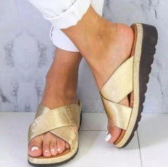 Oversized Light-Soled Sandals for Comfortable Wear