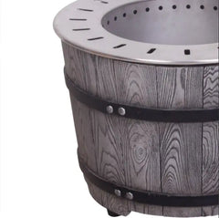 Smokeless Fire Pit Fueled By Wood Pelletsbrancheswood With A Woody Appearance