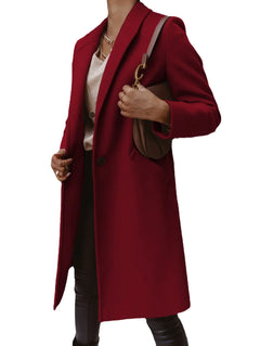 Women's Slit Trench Coat