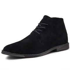British High Top Suede Leather Casual Martin Boots