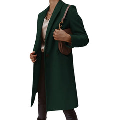 Women's Slit Trench Coat