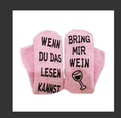 Casual Women's Coral Fleece Letter Printed Socks