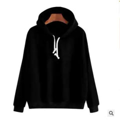 Loose Hooded Sweater Top for Women in Trendy Style
