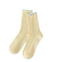 New Breathable Women's Colorblock Socks - Japanese Style