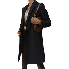 Women's Slit Trench Coat