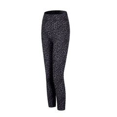 Leopard Print High Waist Quick-Dry Yoga Pants for Women