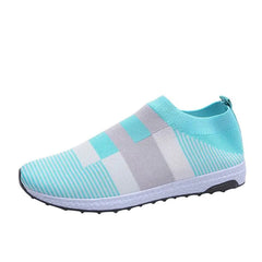 Women’s Lightweight Slip-On Sporty Knit Sneakers