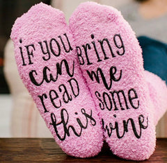 Casual Women's Coral Fleece Letter Printed Socks