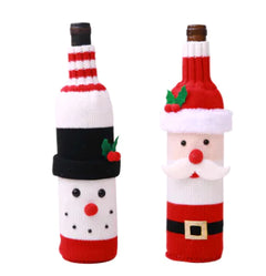 Christmas Wine Bottle Covers