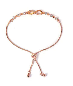 Adjustable 8-Shape Fashion Crystal Bracelet for Women