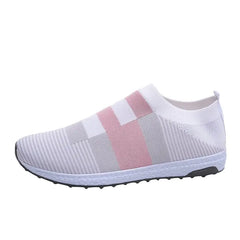 Women’s Lightweight Slip-On Sporty Knit Sneakers
